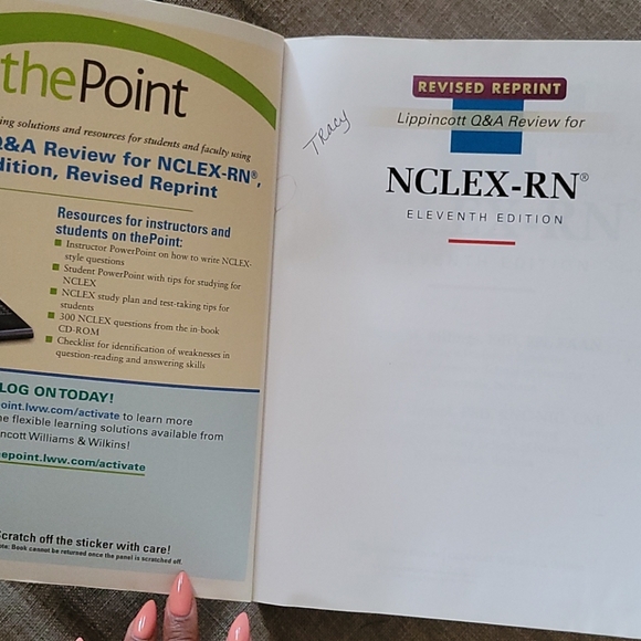 NCLEX RN REVIEW BOOK - Picture 4 of 7
